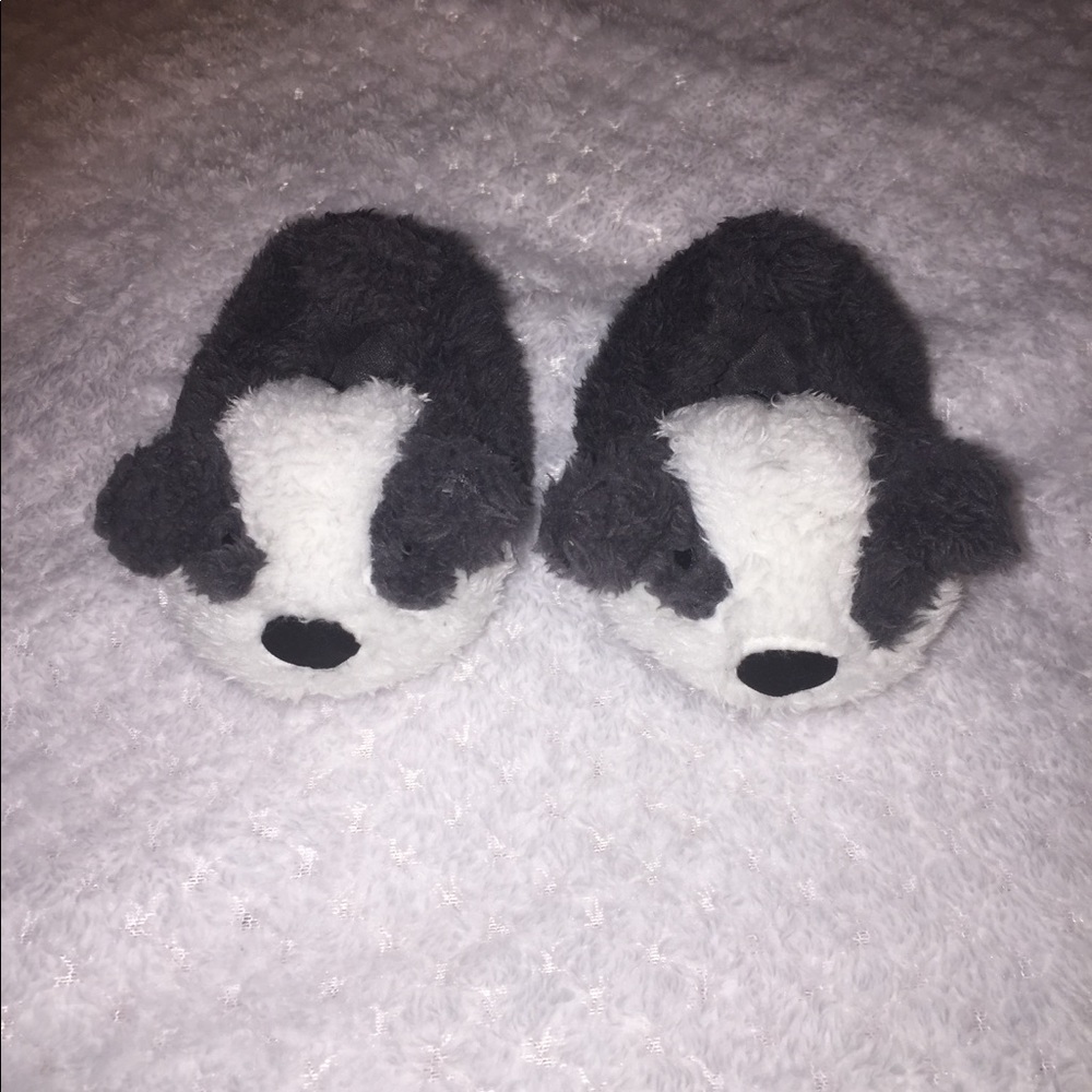 Baby dog slippers